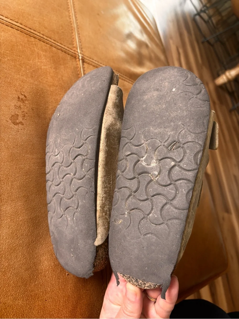 Birkenstock Arizona 37 Narrow Camel brown.